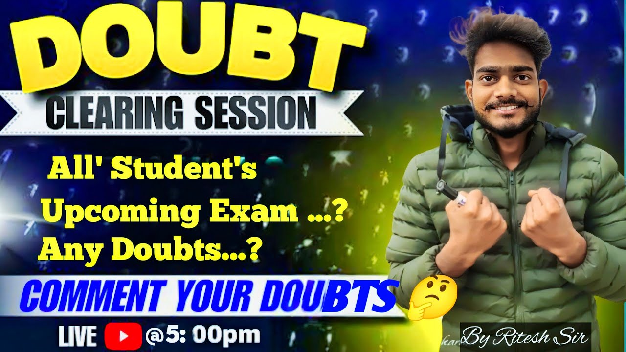 DOUBT CLEARING SEASSION BY-Ritesh sir #trending #education #youtube #viral #agricuture #trendingshor