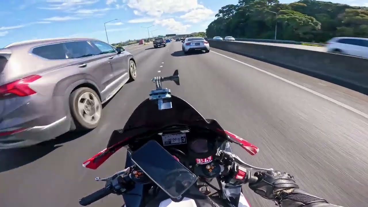 [4K] - Yamaha R1 POV | Harbour Bridge Ride | Pure Raw Sound 🌬️🏍️
