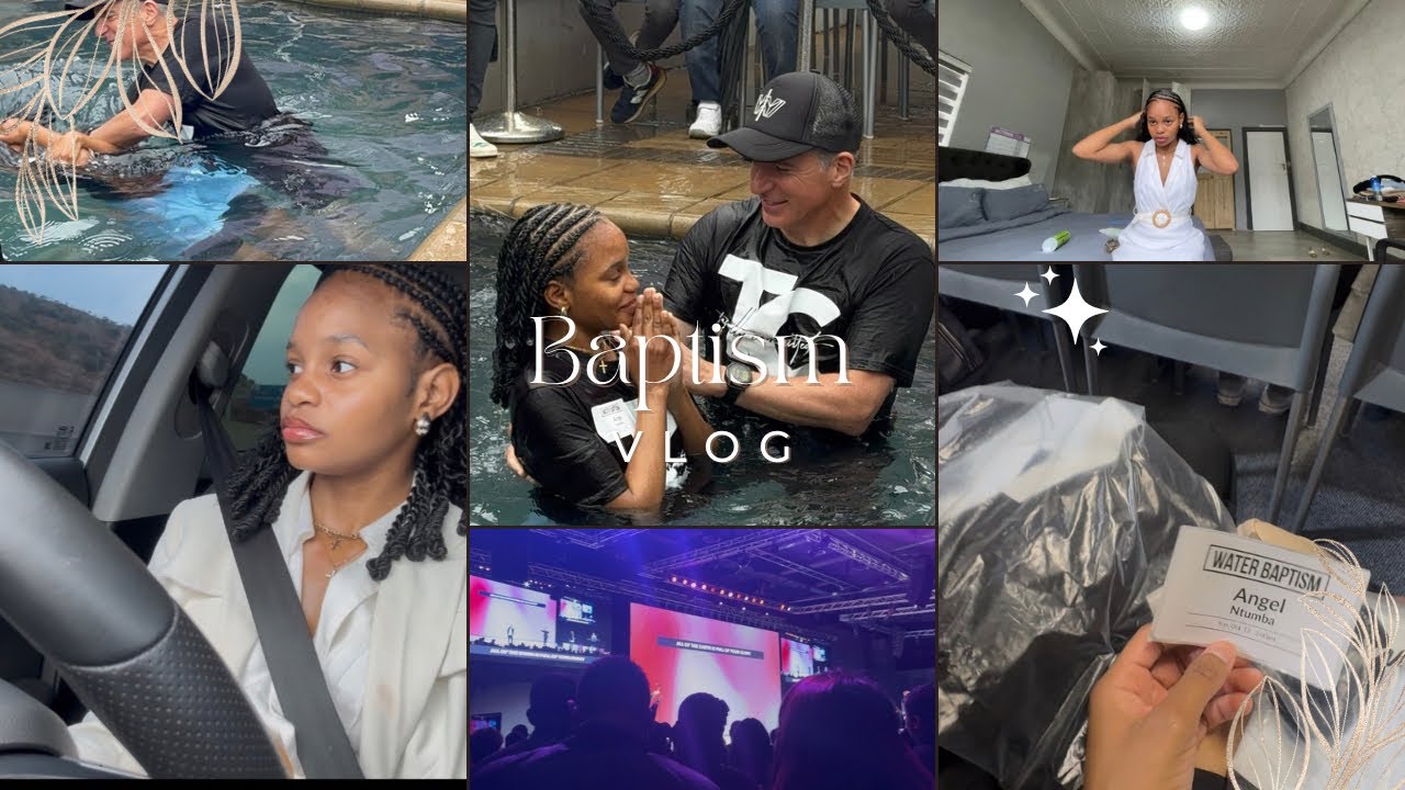 Giving my life to Christ|Baptism vlog|🙏🏽✝️