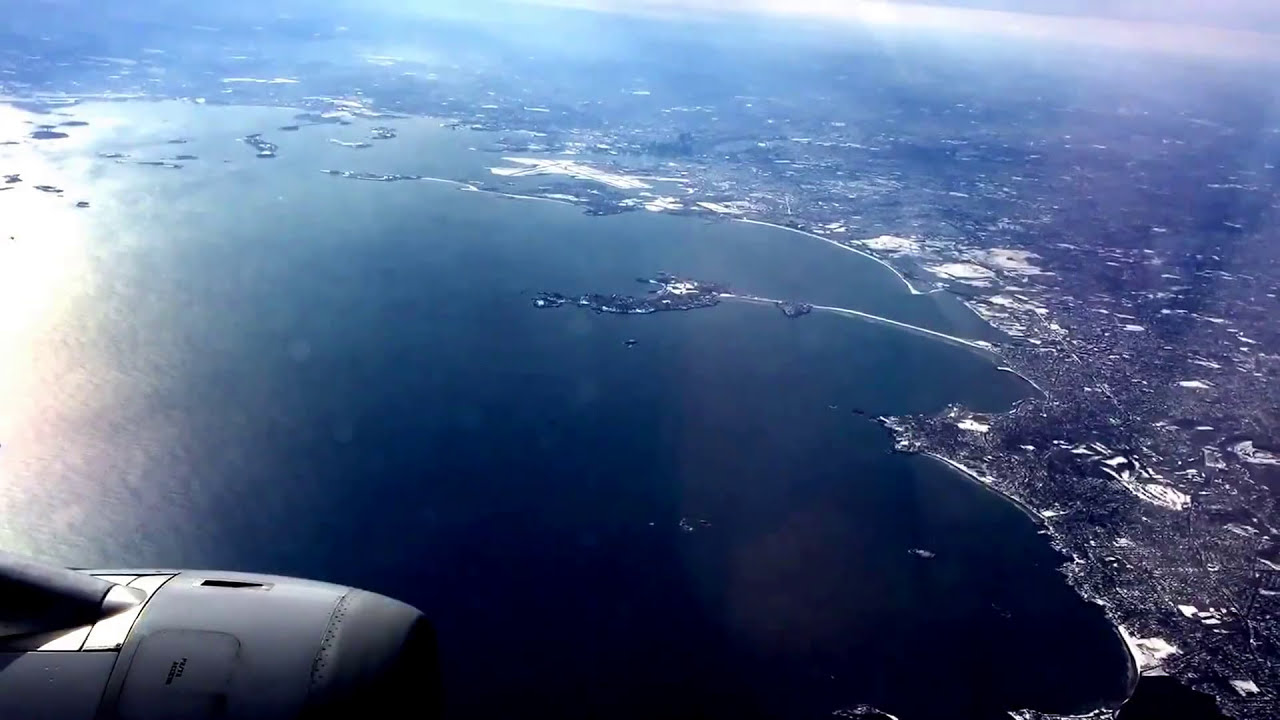 HD * PARALLEL TAKE OFF AND LANDING AMERICAN AIRLINES AIRBUS 319 & DELTA 757-200 BOSTON CHICAGO OHARE