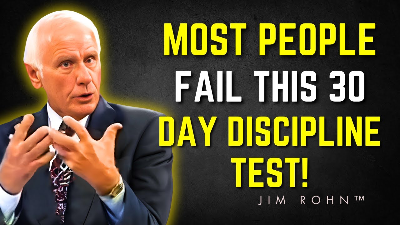 30 Days to Unbreakable Discipline (No Mercy) | Jim Rohn Motivation