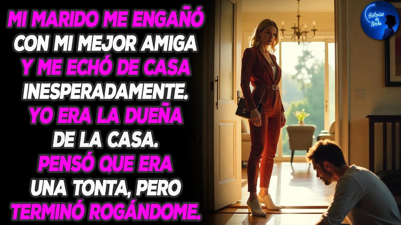Mi esposo me engañó con mi mejor amiga y me echó de casa; inesperadamente, la casa era mía