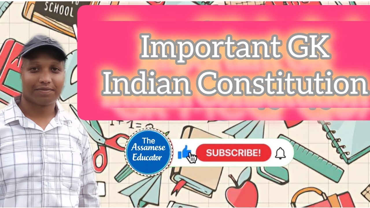 GK MCQ/3rd & 4th 2026 SI/AB/UB Forest Guard/SSC GD/ MTS/CGL/2026 Pt-2, l The Assamese Educator 