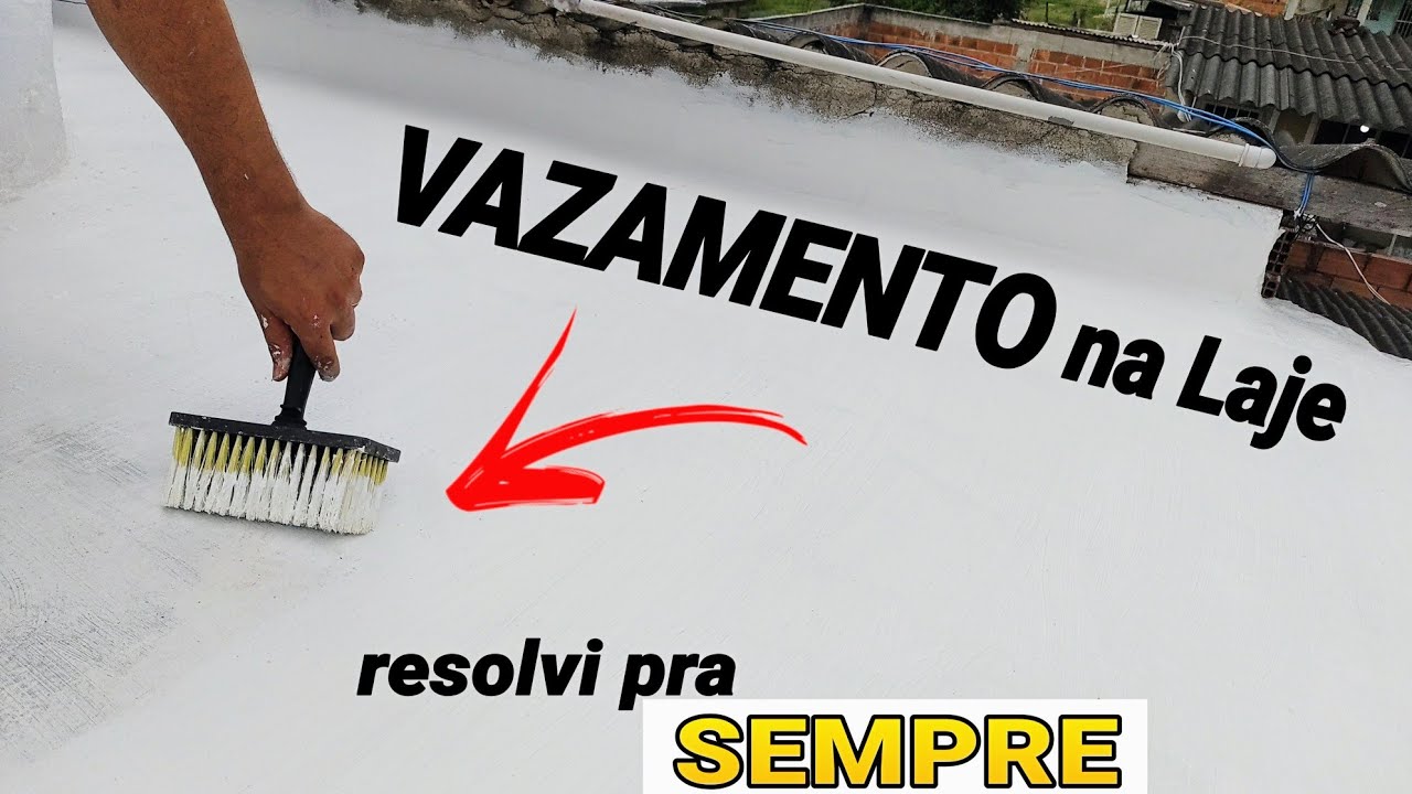 adeus VAZAMENTO na Laje.. esse Método resolve pra SEMPRE!! COMO ACABAR COM INFILTRAÇÃO NA SUA LAJE