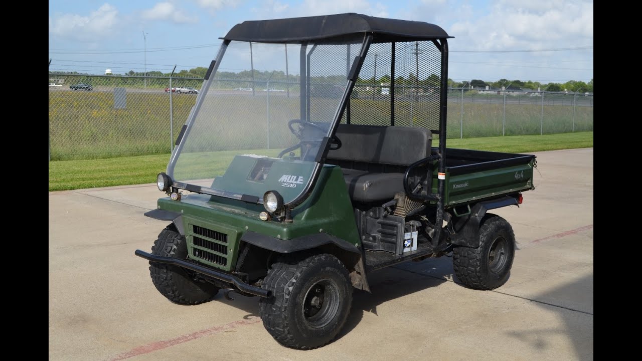 999 Kawasaki Mule 2510 4X4  SOLD