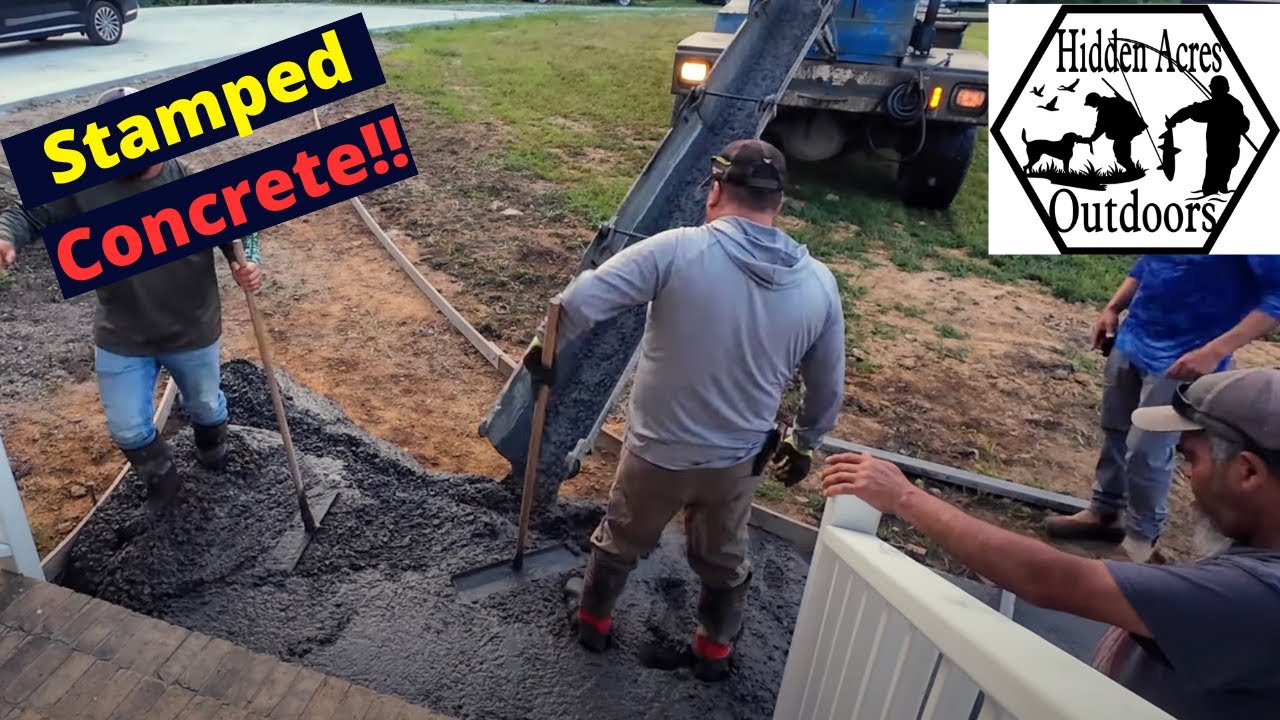 Stamped Concrete Sidewalks - Are They Really Worth It???  What You NEED To Know