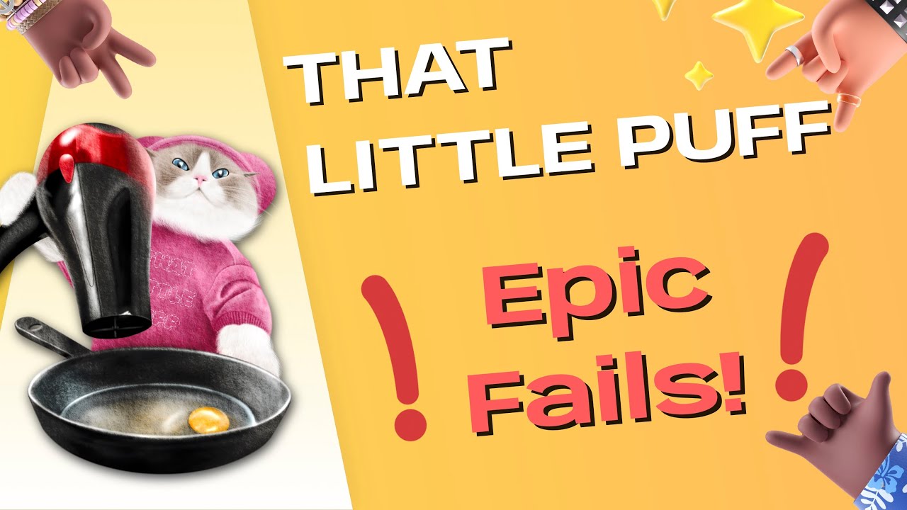 Epic Fails of That Little Puff | Try Not to Laugh!🤣