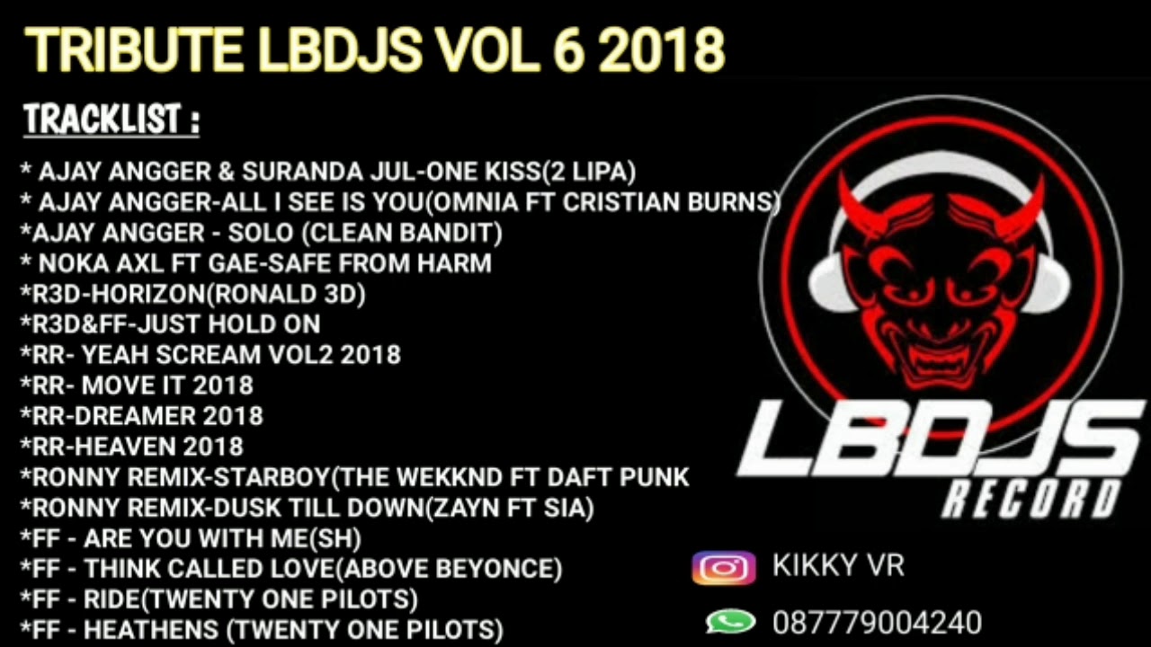 BREAKBEAT LBDJS RECORD VOL 6 2018 MIXTAPE (DJ KIKKYVR)