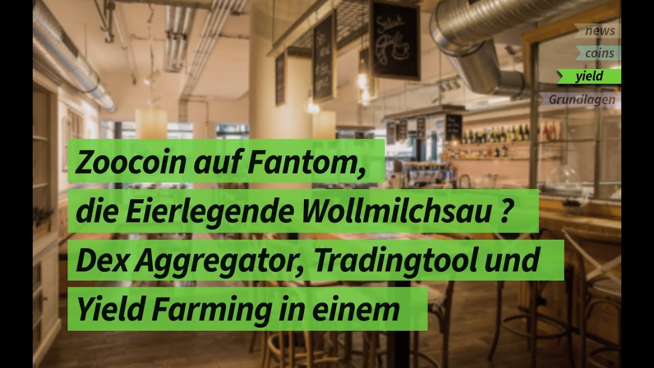 Kurzvorstellung Zoocoin : Dex Agregator, Trading Tool und Farming all-in-one