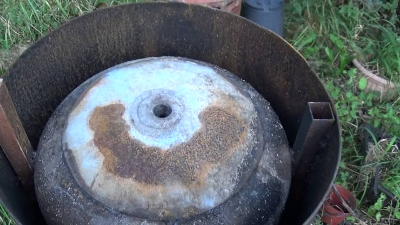 How to make charcoal in a home made retort