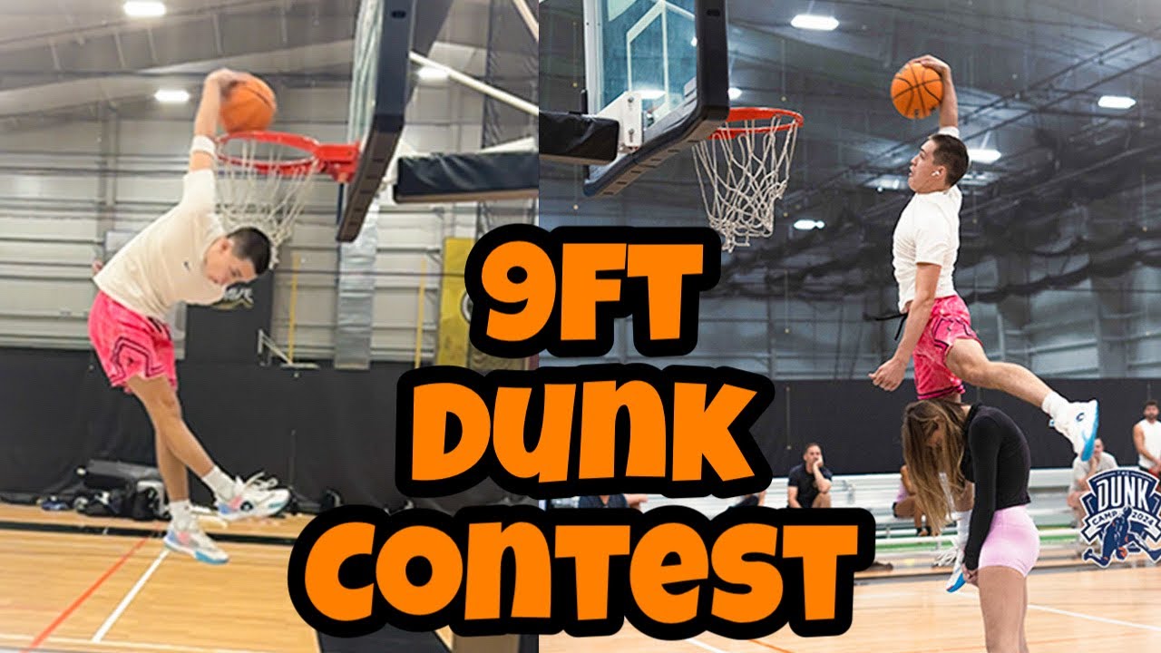 I Won the 9ft Dunk Contest at Dunk Camp!