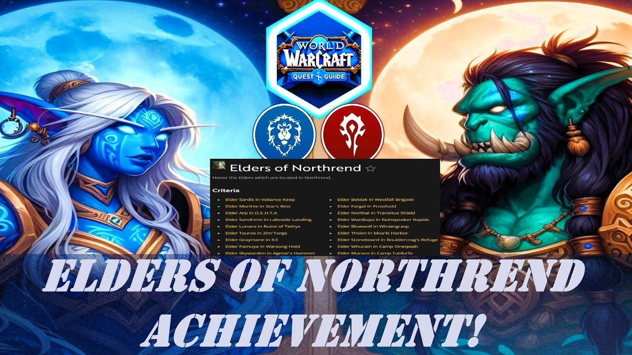 Elders of Northrend Wow Achievement | Lunar Festival | Coin of Ancestry | Lucky Red Envelope