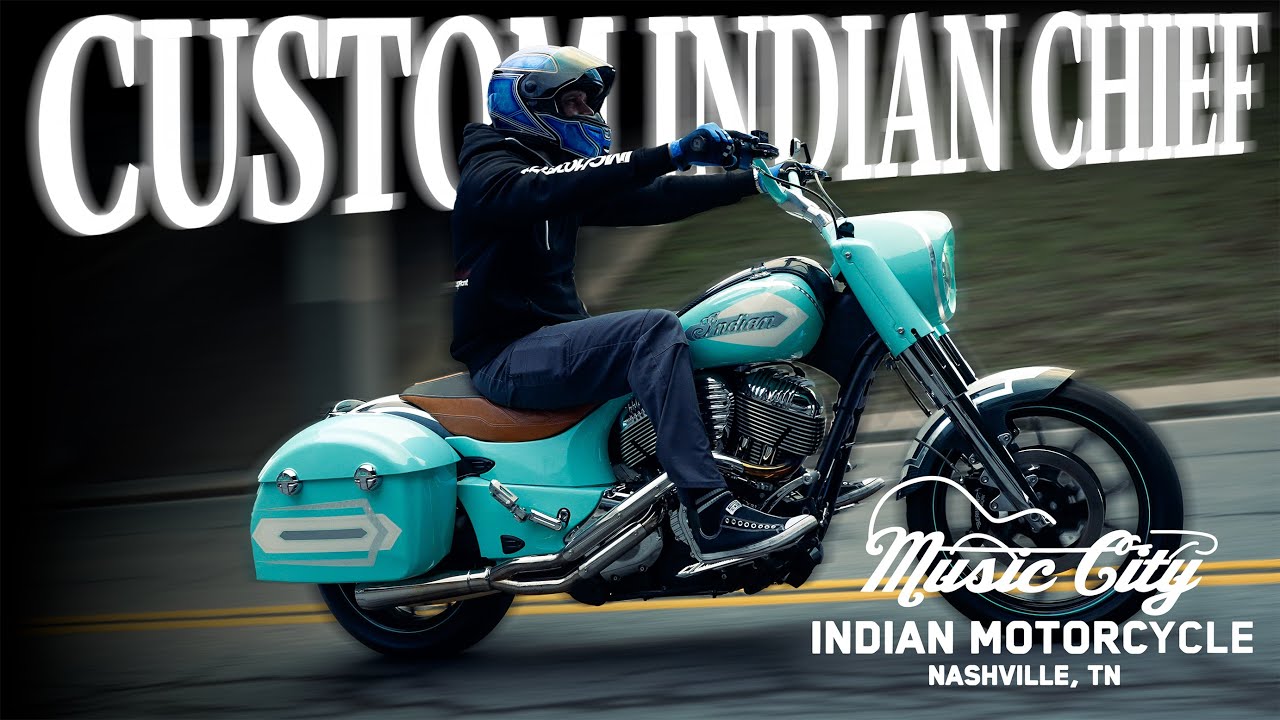 Custom Indian Chief Build by Music City Indian