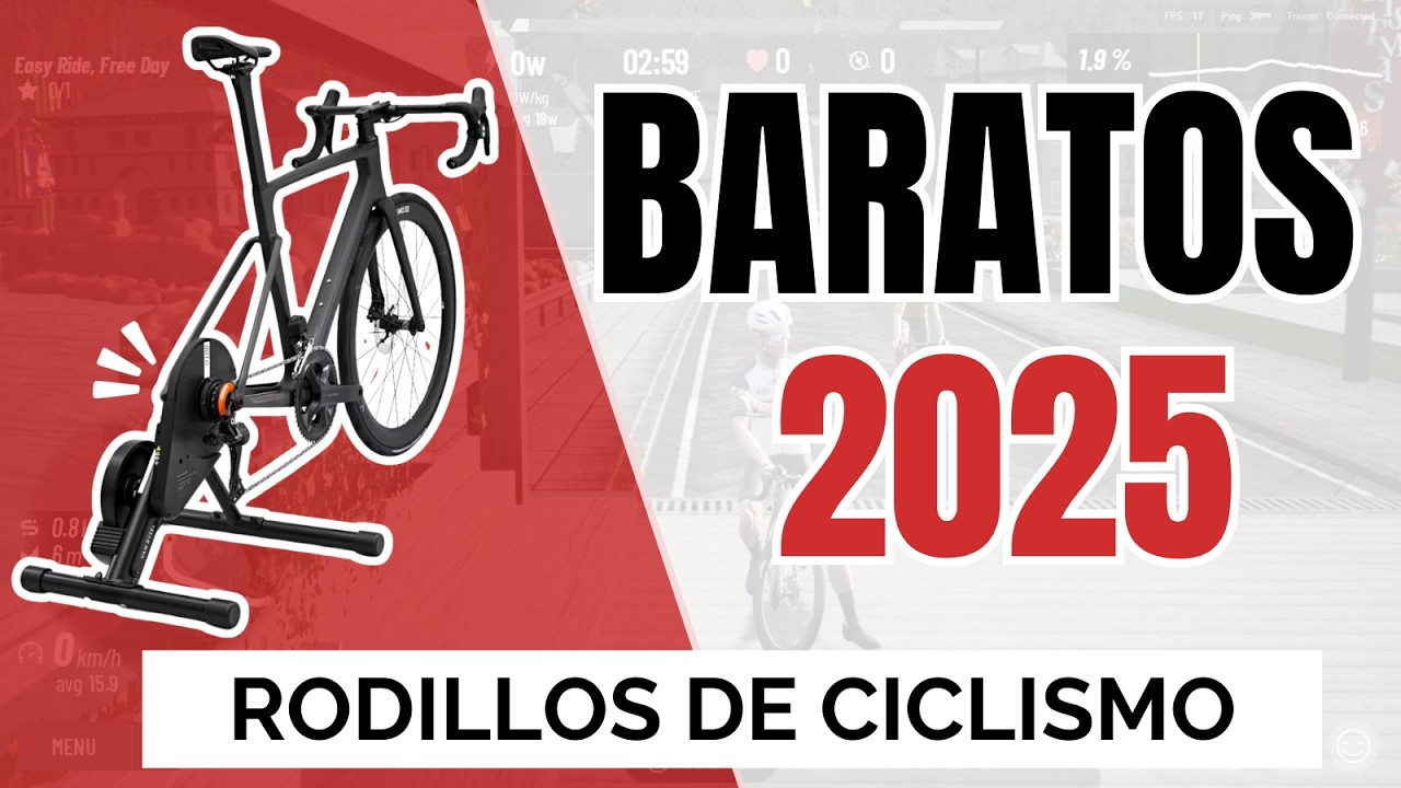Mejores RODILLOS BARATOS [2025] para Ciclistas