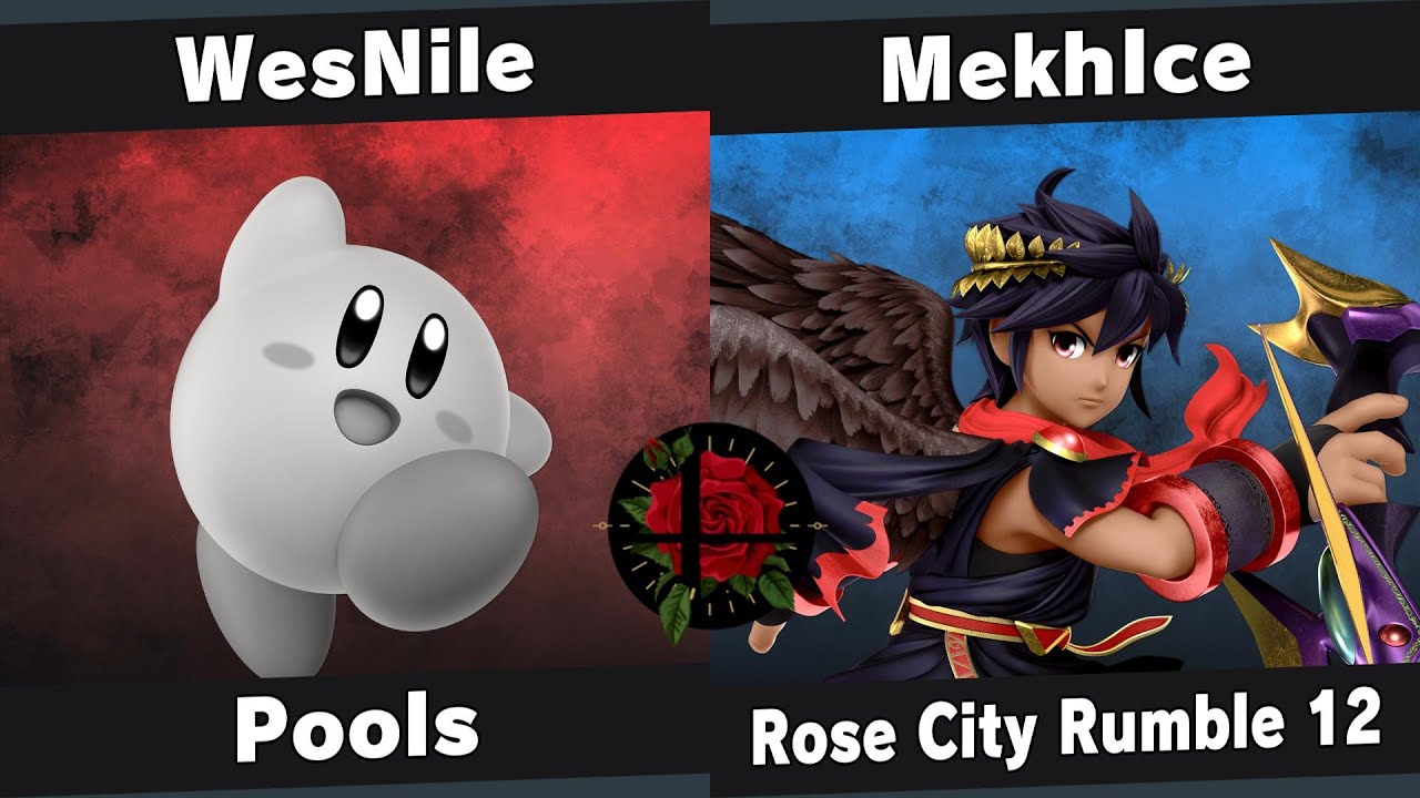 RCR 12 Pools - WesNile (Kirby) vs MekhIce (Dark Pit) - Smash Ultimate