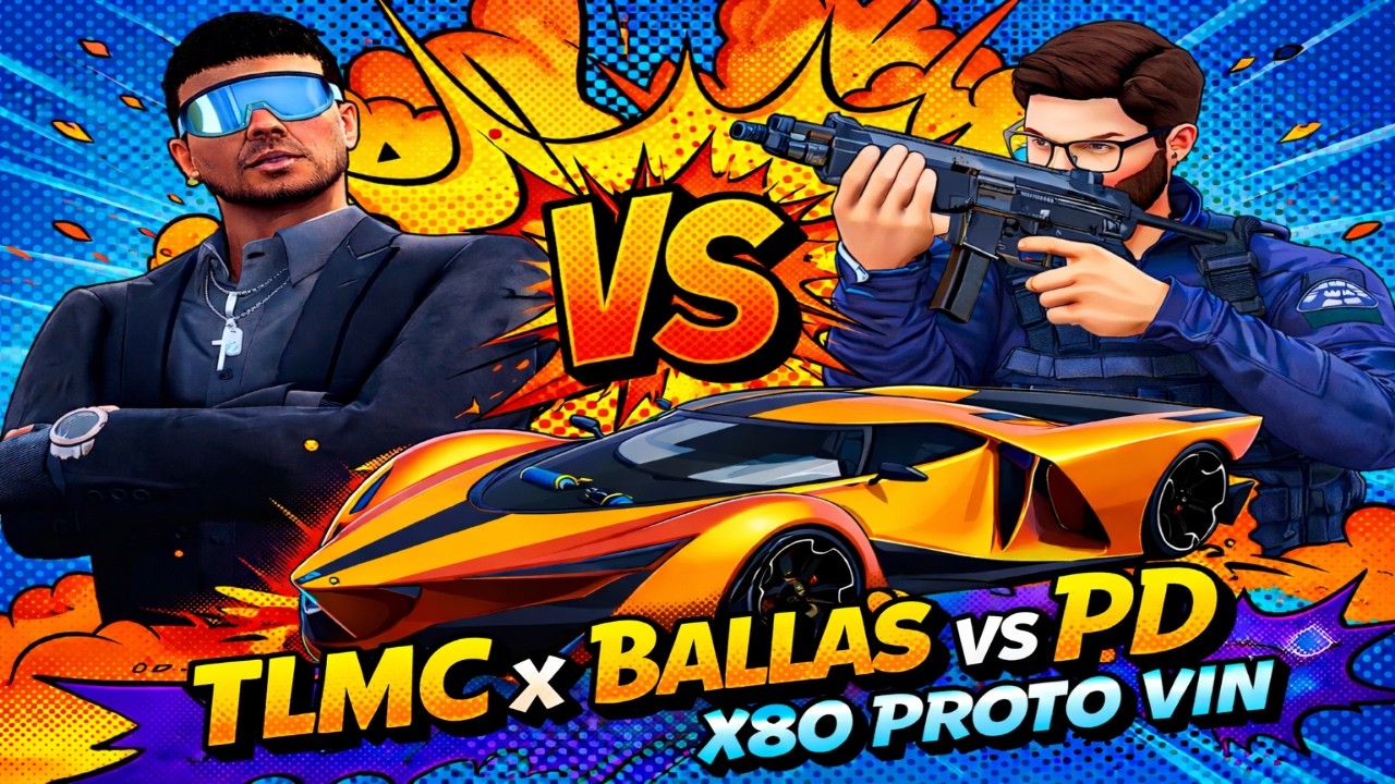 TLMC x BALLAS  vs PD | X80 Proto Vin | Soulcity 2.0 by EchoRP #lifeinsoulcity