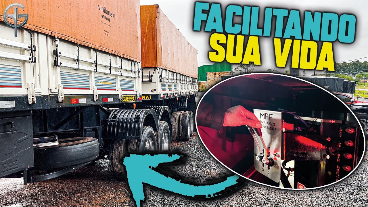 INSTALANDO PÉS HIDRÁULICOS NA CARRETA