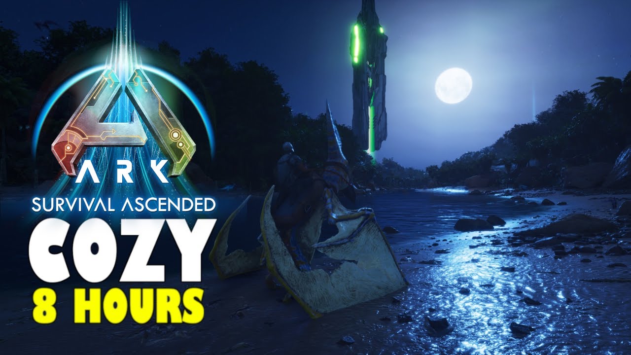 8 Hours of Cozy Ark Survival Ascended Gameplay &ndash; No Commentary, Relax, Sleep, Study