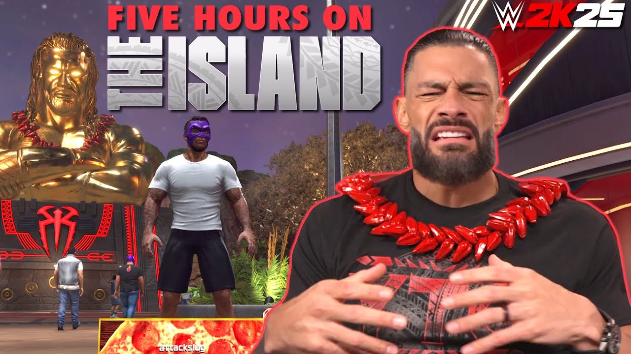 I played five hours of The Island in WWE 2K25 (so you don't have to)