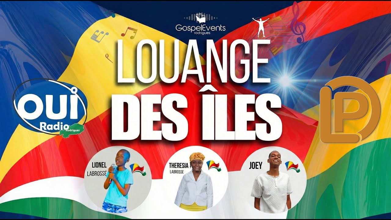 REDIFFUSION : Grand Concert LOUANGE DES ÎLES à Rodrigues (Avec les Adorateurs des Seychelles)