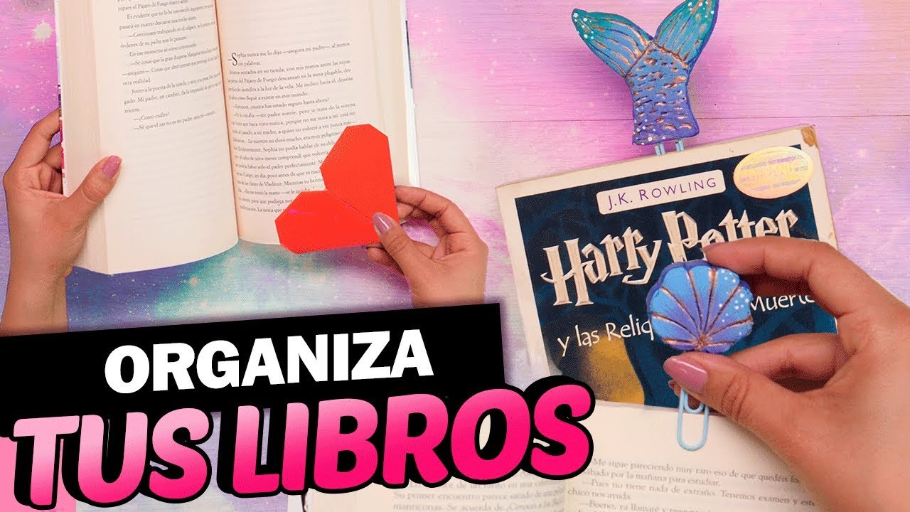 Cómo organizar y decorar libros viejos