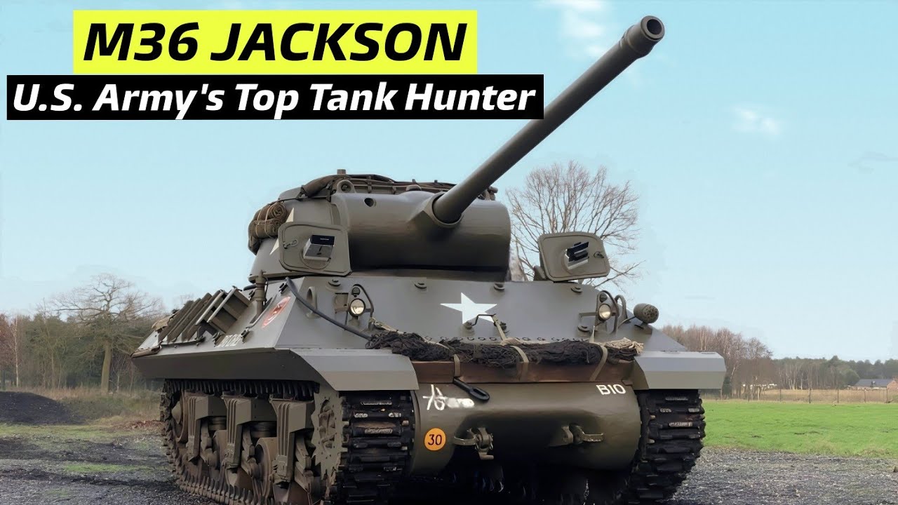 The 90mm Game-Changer: Why the M36 Jackson was America's Best Shot at Stopping Panzers