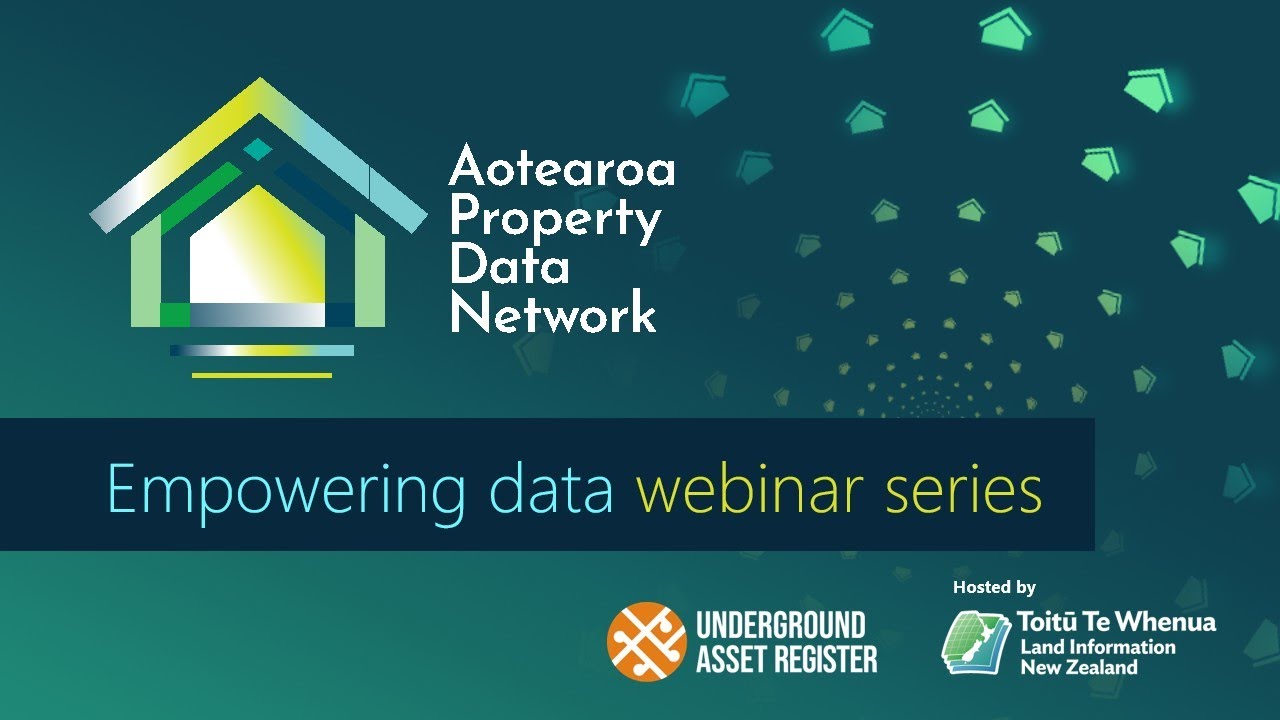 APDN webinar - May 2025 - LINZ news and Wellington Underground Asset Register