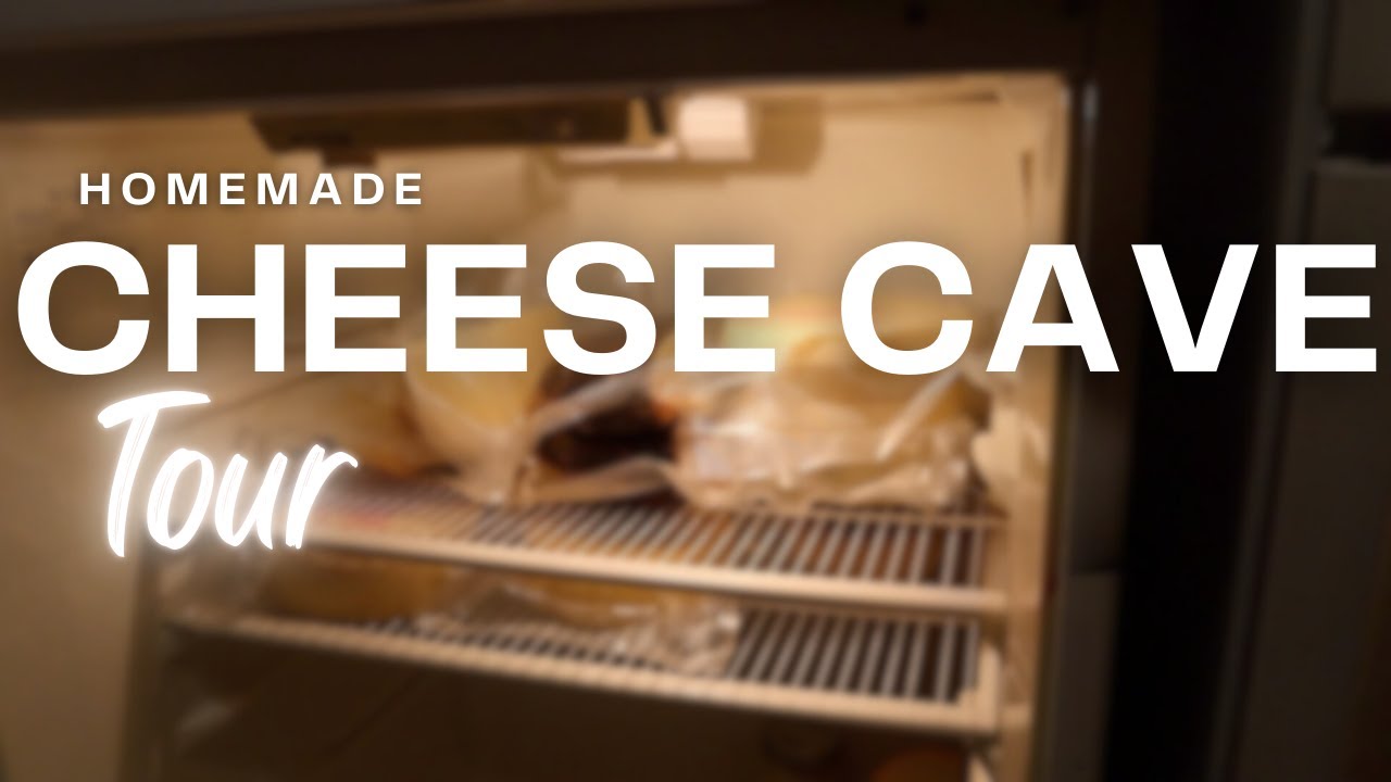 How I Store My Homemade Cheese/ Cheese cave tour and clean out