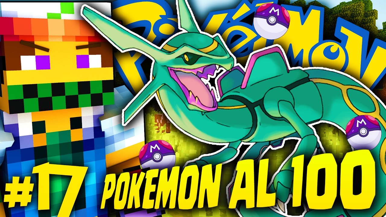 IL PRIMO POKEMON AL 100! e RAYQUAZA ALLE 5 DI NOTTE! - Minecraft PIXELMON EP.17
