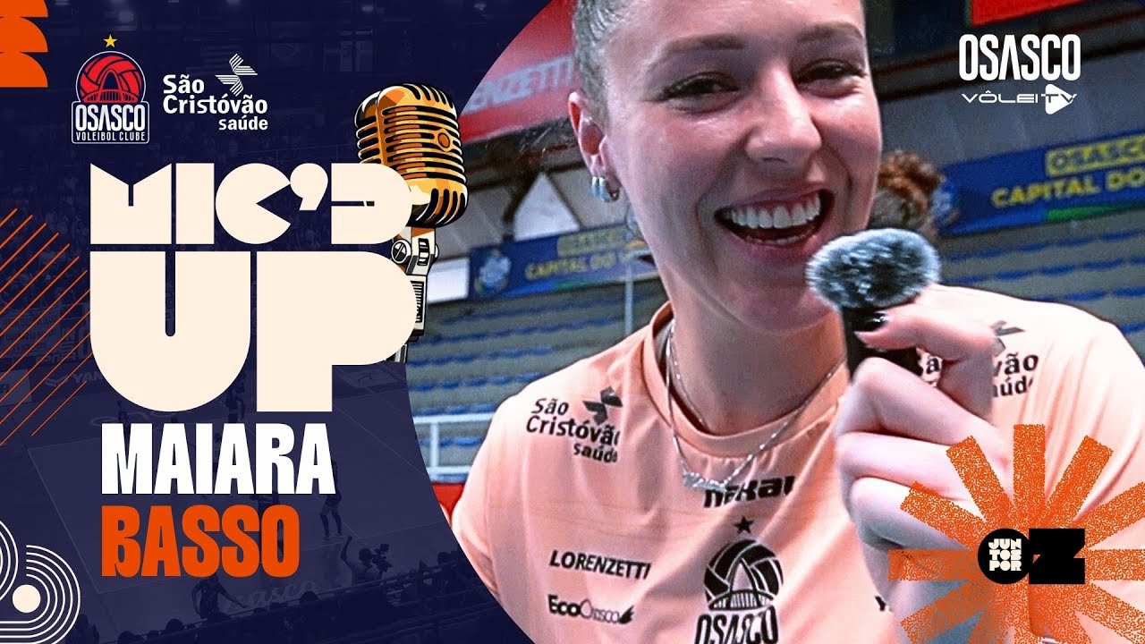 EP 03 - MIC'D UP COM A MAIARA BASSO NO TREINO DO OSASCO SÃO CRISTÓVÃO SAÚDE!