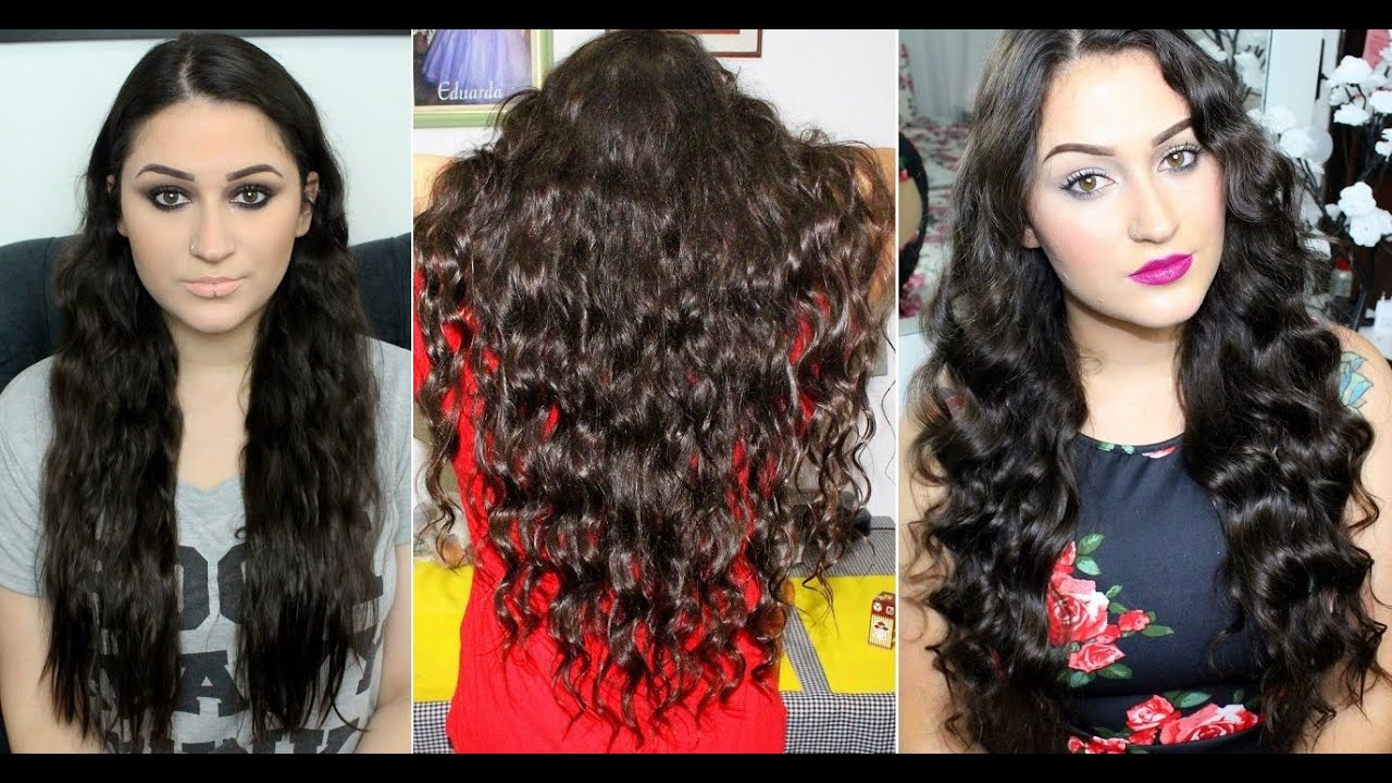 Texturização - Cacheando a parte lisa do cabelo! Transição Capilar!