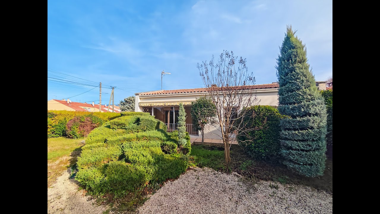 Maison de plain pied sur une parcelle de plus de 500m² - Valréas