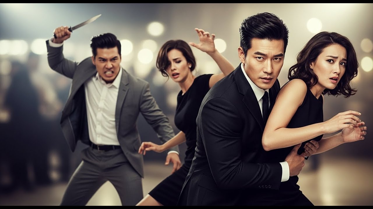 She Collapsed Into the Korean Mafia Boss's Arms — Seconds Before Her Ex-Husband Pulled a Knife.