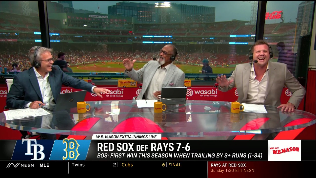 Реакция NESN после матча на 12-матчевую победную серию Red Sox &mdash; самую длинную за 20 ЛЕТ!