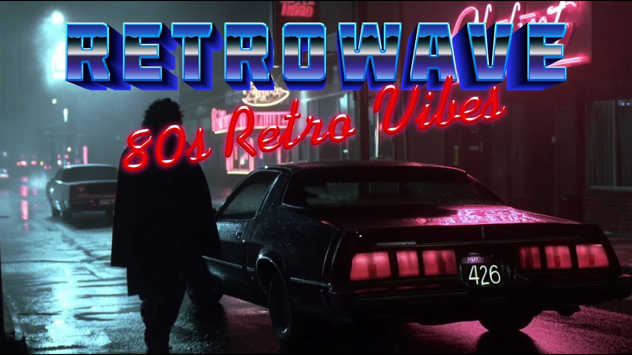 80s Retro Vibes 🎶 Best Retrowave & Italo Disco Mix for 80s Nostalgia