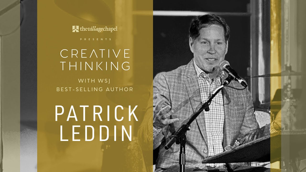 An Evening with Patrick Leddin: Creative Thinking