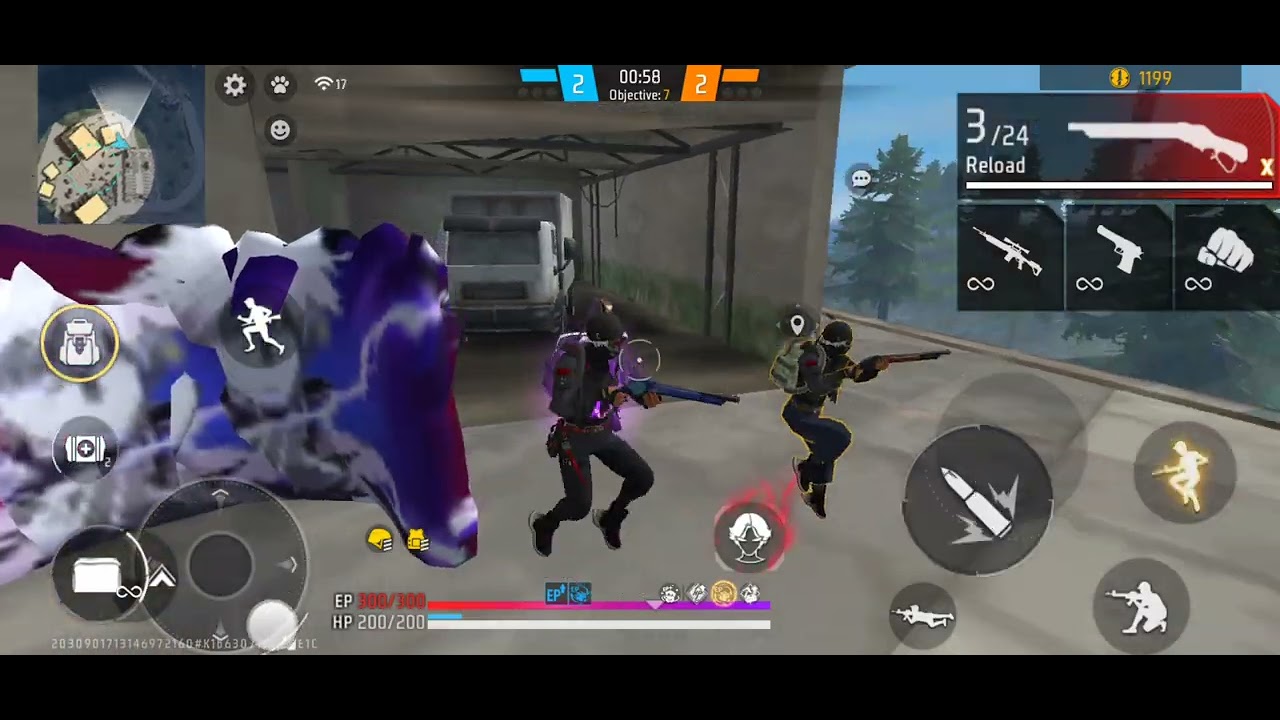 Playing custom with my friend booyahh  2nd time winner 