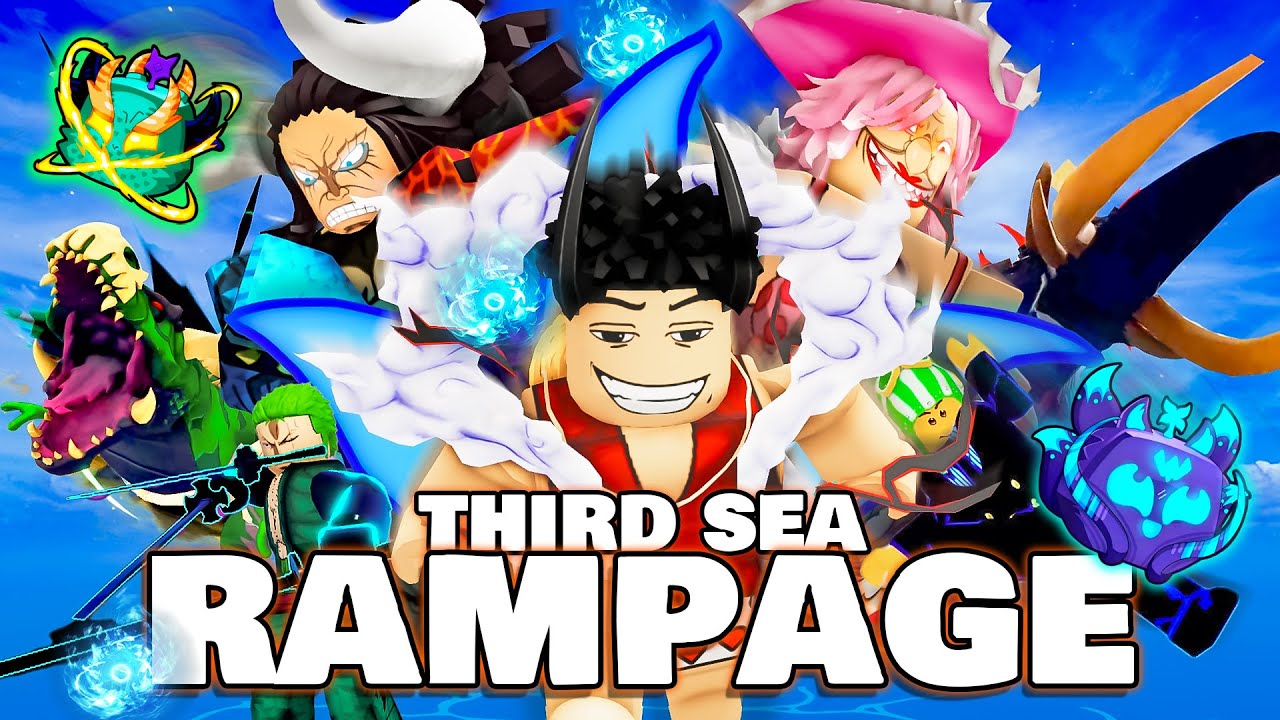 Best of Roblox BLOX FRUITS Funnnies Moments ( SEASON 2 ARC 1 ) 🍊 THIRD SEA RAMPAGE 🔥