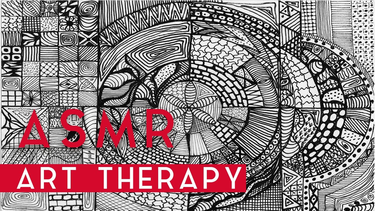 ASMR Visual | THE END IS INSANE! 😱 Hypnotic  Final Zentangle 