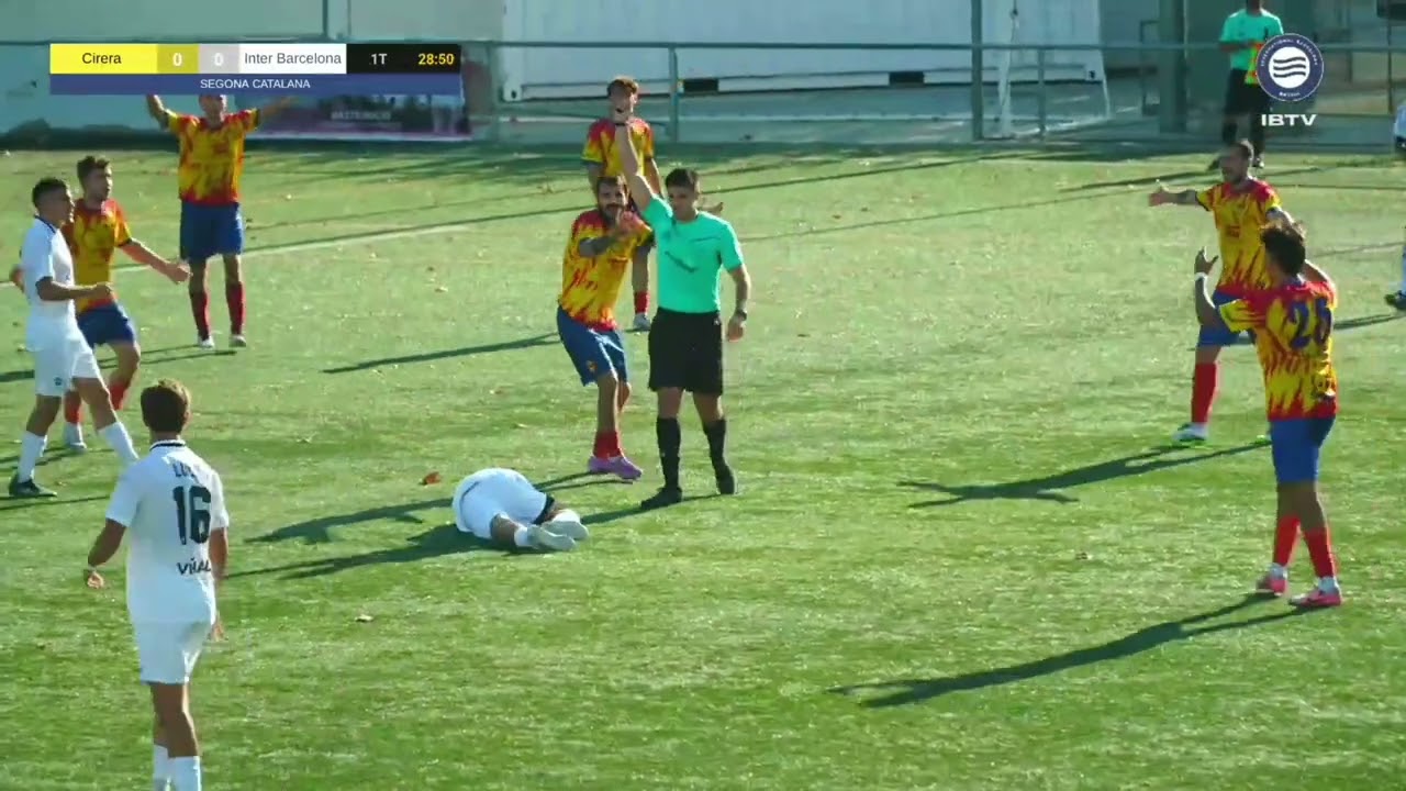 25/26 SEGONA CATALANA JORNADA 3 CIRERA 0:0 INTER BARCELONA  MOMENTOS DESTACADO/HIGHLIGHTS