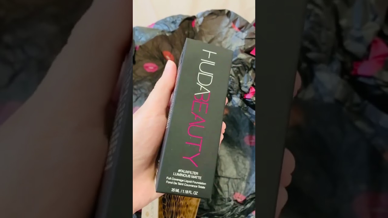 Huda beauty faux filter foundation package