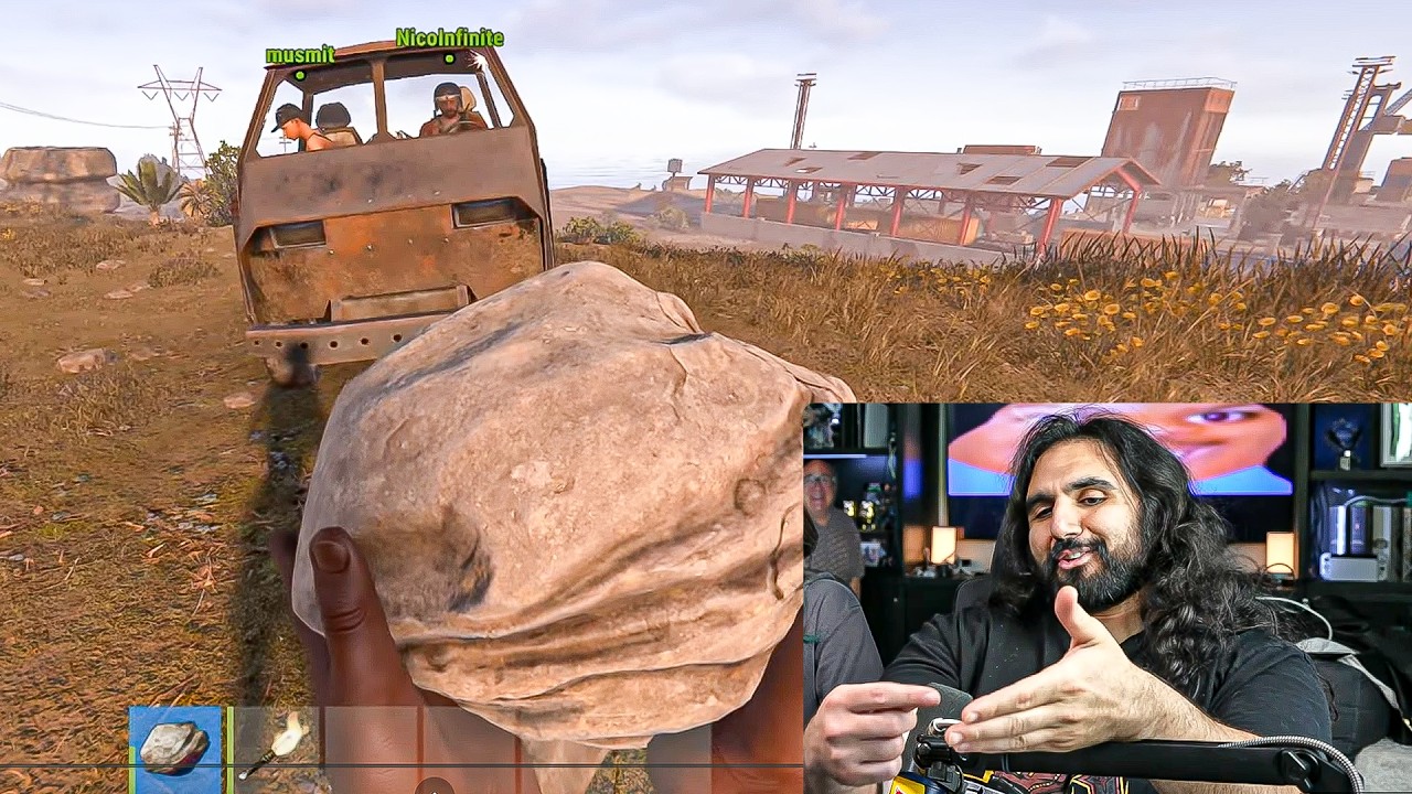 Esfand Plays Rust on BurntPeanut Server | Esfand Live 04/04/2026