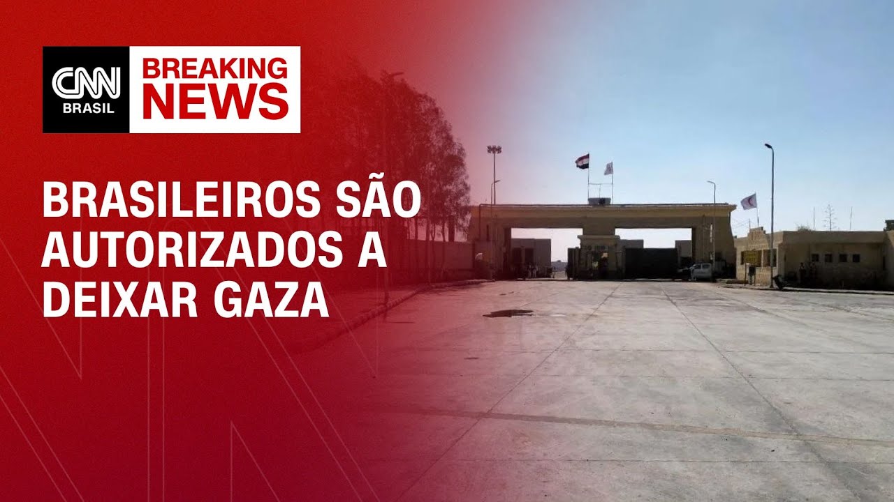Brasileiros são autorizados a deixar Gaza | CNN 360º