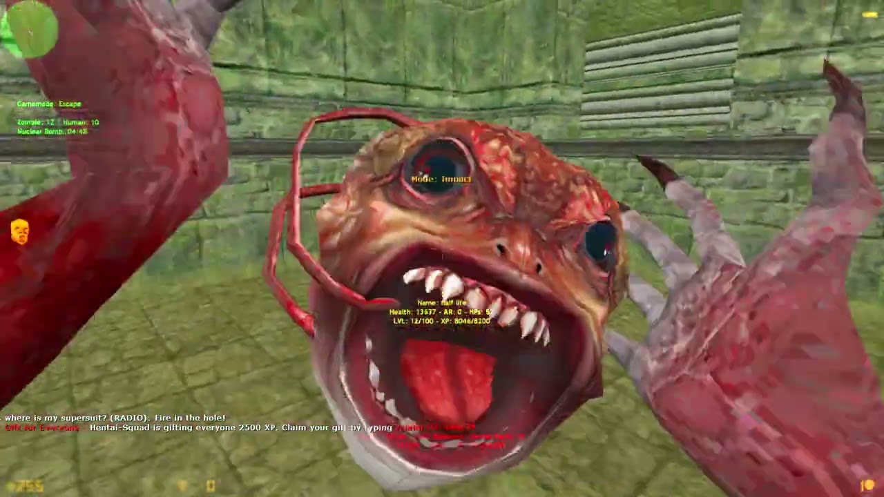 Counter-Strike: Zombie Escape Mod - ze_UnderGround_v2 | Hentai Squad