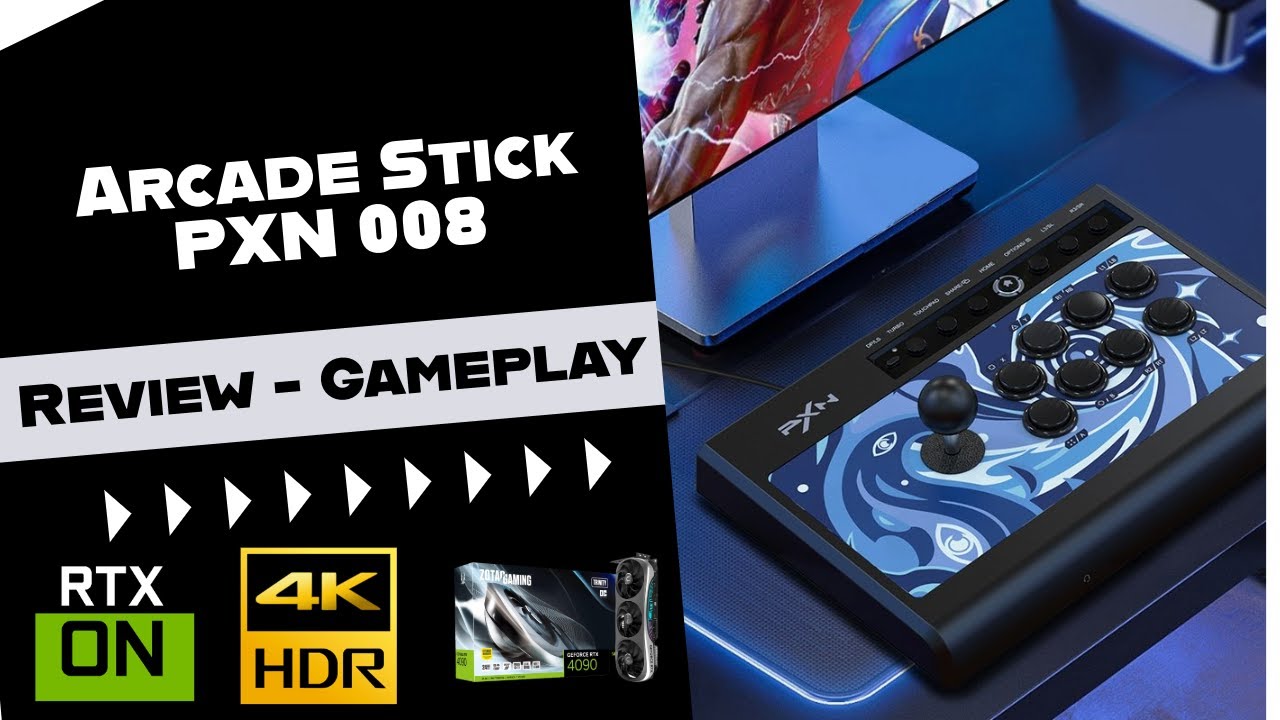 Probando el Arcade Stick PXN-008: ¿Cómo rinde en distintos juegos de lucha?
