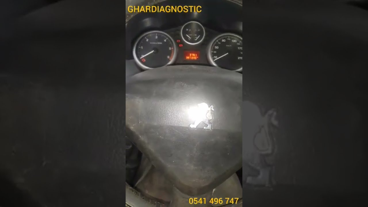 Problème de pédale d'accélérateur Peugeot 207 تابع الفيديو لمعرفة سبب