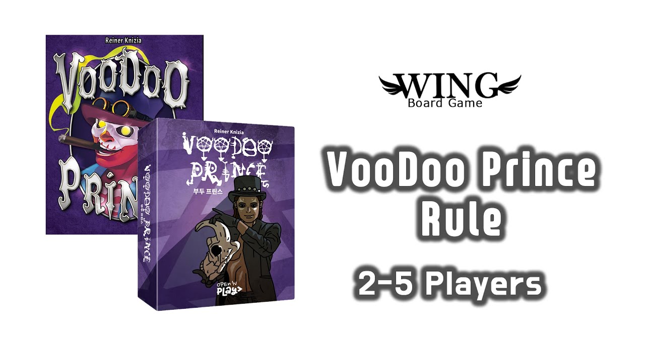 How to play Voodoo Prince (Wing Boardgame)