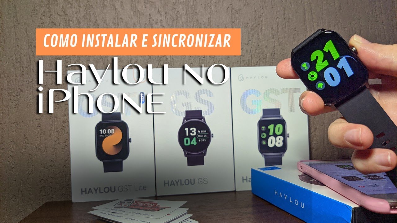 Como CONFIGURAR SMARTWATCH HAYLOU NO IPHONE I corrigindo erros da atualização