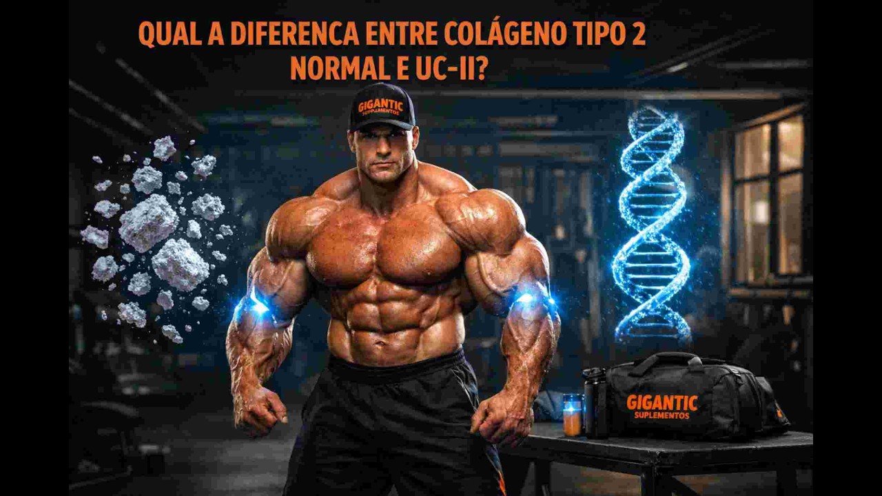 QUAL A DIFERENÇA ENTRE COLÁGENO TIPO 2 NORMAL E UC II