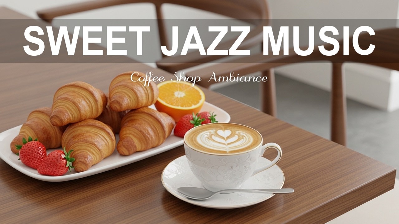 Sweet Jazz Music ☕ Sweet Bossa Nova Instrumental & Relaxing Jazz Cafe Music for Enjoy Your Morning
